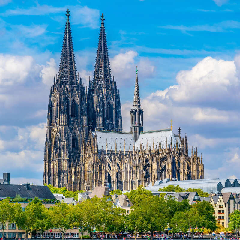 View Of Kolner Dom, Cologne Cathedral, Cologne, Western Germany