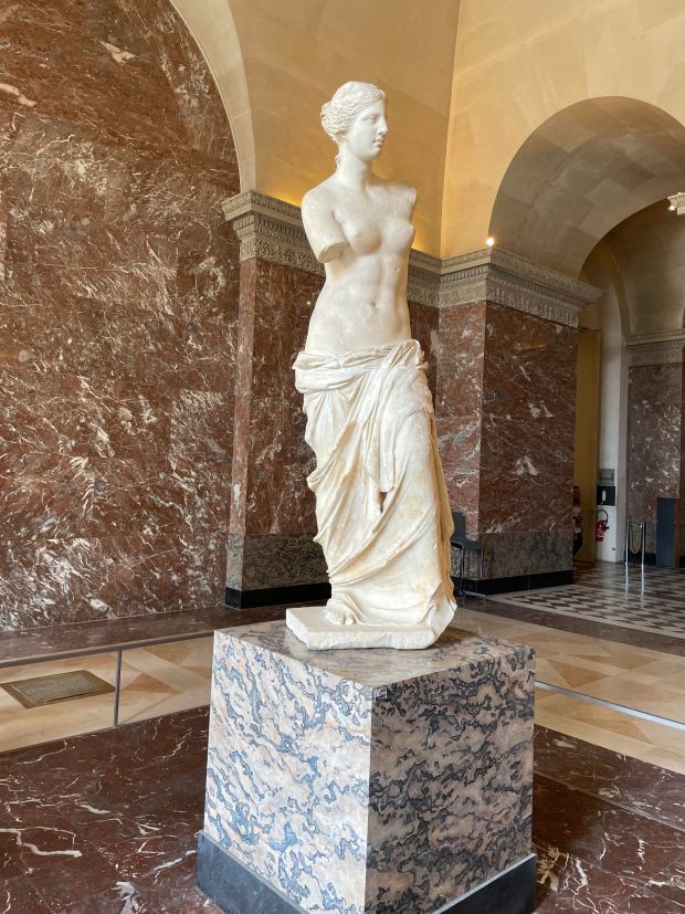 Venus de Milo at The Louvre in Paris. (Jess Fleming / Pioneer Press)