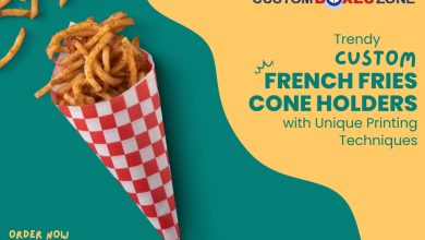 Custom French Fries Cone Holders