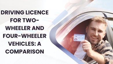 Driving licence for Two-Wheeler and Four-Wheeler Vehicles A Comparison