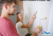 Fix Blisters in Drywall Tape Fast