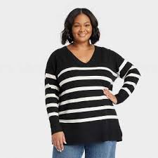 Women’s High Collar Sweater Plus Size